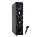 WEBOOT 25\' Euphony 90W Bluetooth Tower Speaker with MIC/Party Speaker/Home Theatre with Extra Powerful Bass, Mic Support/ 8\' Subwoofer/Dual 4 inch Satellites, USB, SD Card, Bluetooth, AUX, F...