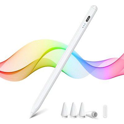 WeCool iPad Pencil for iPad 9th/10th Generation-2X Fast Charge Stylus for iPad with Palm Rejection | Magnetic Adsorption | Tilt Tech | Smart Doodle, Precise Stylus Pen Compatible with iPad 2018&Later