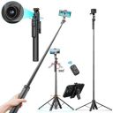 WeCool S8 AI-Powered Selfie Stick, 68-inch/173 cm Long Aluminum Extension...