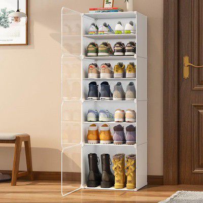 WeCool SR-W8 Upgraded Shoe Rack for Home Plastic
