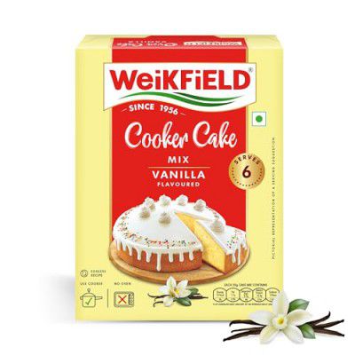 Weikfield Cooker Cake Mix, Vanilla, 150g
