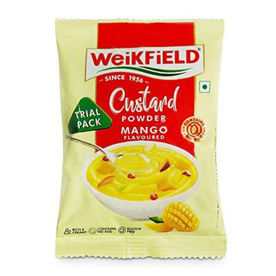 Weikfield Custard Powder, Mango Flavour 25g