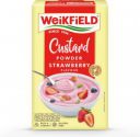 WeiKFiELD Custard Powder Strawberry Flavor Carton 75 g...