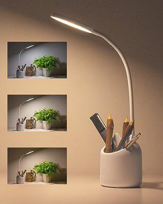 WEIRD WOLF 3 Colour Mode LED Study/Table/Desk Lamp 