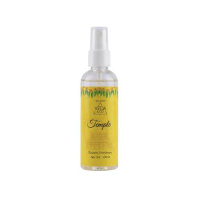 Welburn Veda&Co™ Temple Fragrance Room Freshener for Puja -100ml