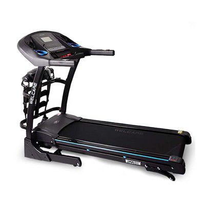 Welcare WC2288M 2HP (4 HP Peak) Multifunction Motorized Folding Treadmill with LCD Display 