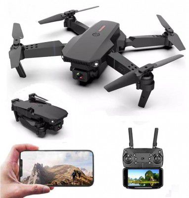 Welko Ziria-Foldable-Toy-Drone-With-Hq-Wifi-Camera-Remote-Control-For-Kids-Quadcopter-With-Gesture-Selfie-Flips-Bounce-Mode-App-One-Key-Headless-Star-Mode-Functionality