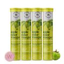 Wellbeing Nutrition Apple Cider Vinegar (ACV) 17 Effervescent Tablets for Weight Loss with Mother and Garcinia Cambogia, Pomegranate | Weight Management, Gut Health, Supports Digestion (Pack of 4)...