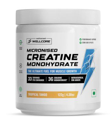 Wellcore - Pure Micronised Creatine Monohydrate (Tropical Tango, 33 Servings)