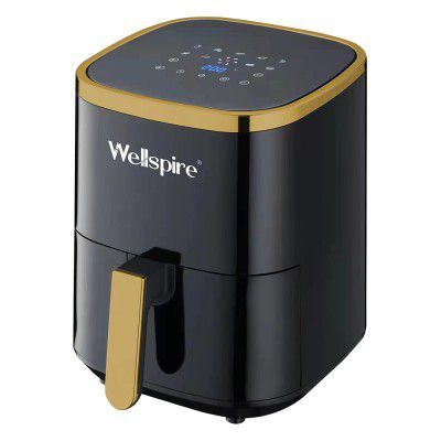 Wellspire Pro Series 8 in 1 Digital Air Fryer, with Fry Force 360° High Speed Air Circulation Technology, uses up to 90% less oil, 1500W, 4.5 Litres