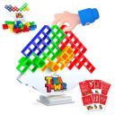 Wembley Swinging Tetra Tower Family Indoor Game for Kids Adults, Travel, Party, Birthday Gift STEM Toys Board Game Building Blocks for Kids Interactive Stacking Balancing Brain Toys Mind Games -16Pcs...