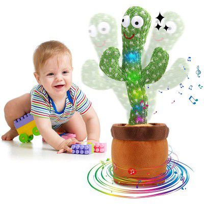 Wembley Toys Talking Cactus Baby Toys for Kids Dancing Cactus Toys Funny Education Toys