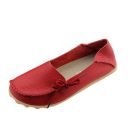 WenHong Women's Driving Shoes Cowhide Leather Lace-Up Loafers Boat Shoes Flats...