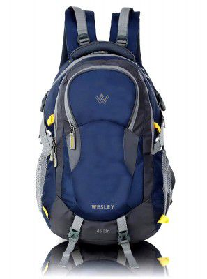 Wesley Spartan Unisex Travel Hiking Laptop Bag with Raincover