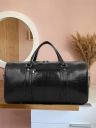 Wesley Vintage Faux Leather Weekender Travel Duffel Bag...