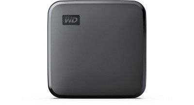 Western Digital Elements 480GB Portable SSD, 400MB/s R, for PC & MAC, Black (WDBAYN4800ABK-WESN)