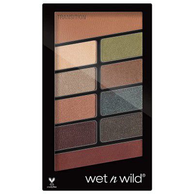 Wet n Wild Color Icon 10 Pan Palette-Comfort zone ( Eyeshadow Palette with 10 Bright and Matte Eyeshadow Colors for the Day and Night, Long-lasting and Easy-to-blend Formula, Comfort Zone)
