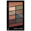 Wet n Wild Color Icon 10 Pan Palette-Comfort zone ( Eyeshadow Palette with 10 Bright and Matte Eyeshadow Colors for the Day and Night, Long-lasting and Easy-to-blend Formula, Comfort Zone)...