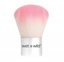 Wet n Wild Kabuki Powder Brush with Soft White Synthetic Bristles for Evenly Blended Makeup Application and Smooth, Natural Finish 1g...