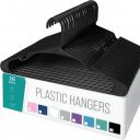 WEWEL® 16 Pcs Premium Clothes Hangers (16, Black)...