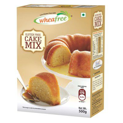 Wheafree Gluten Free Cake Mix 500g Pack 