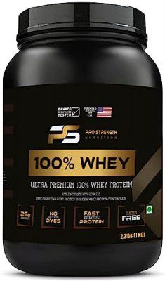 Whey Protein Pro Nutrition (2.2 lbs/1000 g) (Double Rich Chocolate) Protein Powder for Muscle Support & Recovery, Vegetarian - Primary Source Whey Isolate