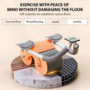 Whipbird Elbow Support Automatic Rebound Abdominal Wheel Ab Exerciser  (Multicolor)...