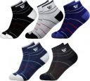 Whippet Men & Women Solid Ankle Length (Pack of 5)...