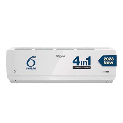 Whirlpool 1.5 Ton 3 Star, Flexicool Inverter Split AC (Copper, Convertible 4-in-1 Cooling Mode, HD Filter 2023 Model, S3K1PPO, White)