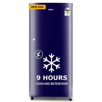 Whirlpool 184 L 3 Star Direct-Cool Single Door Refrigerator (205 WDE CLS 3S SAPPHIRE BLUE-Y, Blue, 2026 Model)