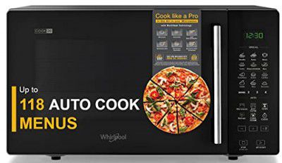 Whirlpool 20 L Convection Microwave Oven (MAGICOOK PRO 22CE BLACK, WHL7JBlack)