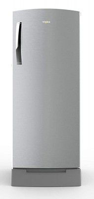 Whirlpool 200 L 4 Star Inverter Direct-Cool Single Door Refrigerator (215 ICEMAGIC PRO ROY 4S INV, Alpha Steel, Base Stand) (72134)