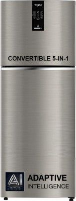 [Extra Rs.8750 OFF] Whirlpool 308 L 3 Star Convertible Frost Free inverter Double Door Refrigerator (IF INV 355 TITAN STEEL(3S) CONV-TL)