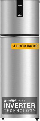 Whirlpool 308 L Frost Free Double Door 3 Star Refrigerator  (Titan Steel, IF INV ELT DF355 TITAN STEEL(3S)-TL)