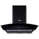 Whirlpool 60 cm 1100 m³/HR Auto-Clean Curved Glass Kitchen Chimney (CG 601 HAC HOOD, Baffle Filter, Touch Control, Black)...