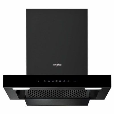 Whirlpool 60cm 1350 m3/hr Filterless Autoclean Kitchen Chimney with 3 Years Comprehensive & 11 Years Warranty on Motor| Made In India (TAFL 60 HAC BK HOOD), Black