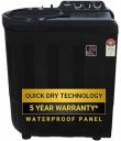 Whirlpool 7.5 Kg 5 Star Ace Supreme Semi-Automatic Top Loading Washing Machine (ACE 7.5 SUPREME, Grey Dazzle, Fast Drying)...