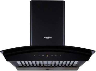 Whirlpool CG 601 HAC HOOD Auto Clean Wall Mounted Chimney (Black 1260 CMH)