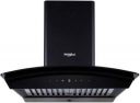 Whirlpool CG 601 HAC HOOD Auto Clean Wall Mounted Chimney (Black 1260 CMH)...
