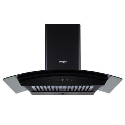 Whirlpool 90 cm 1100 m³/HR Auto-Clean Curved Glass Kitchen Chimney (CG 901 HAC HOOD)