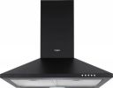 Whirlpool CLASSIC PLUS CF 60 BK HOOD Wall Mounted Black 900 CMH Chimney...