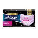 Whisper Super Absorbent Women's Period Panty, 12 M-L Pants...