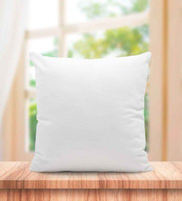 White Microfiber Filled 16X16 Inches Cushion Insert