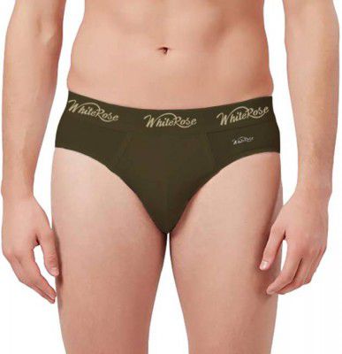 WHITE ROSE Solid Men Brief