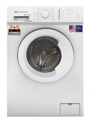 White Westinghouse 8.5kg Ultra Smart Dry Fully-Automatic Front Load with In-Built Heater Washing Machine (HDF8500)
