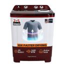 White Westinghouse SFW7000 7 kg 3D Wash Semi Automatic Top Loading Washing Machine...