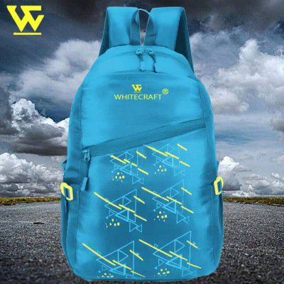 WHITECRAFT  Medium 30 L Laptop Backpack For College School Travel Office For Men & Women  (Yellow)