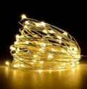 WHITERAY 50 LED Warm White, USB for Christmas Decorations/New Year/for Wedding/Parties,Strip Fairy Lights/led String Lights for Decoration/String Light (50 LED USB WW String)...