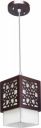Whiteray Brown::White Design Hanging Pendant Ceiling Light Traditional Home,Dining Room,Bedroom,Living Room,Office Décor(Bulb not included) Pendants Ceiling Lamp...