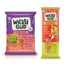 WickedGud 2X Fiber Fusilli & Spaghetti Pasta Combo | No Maida | Durum Wheat Semolina | Brown Rice | Red Lentils | Healthy Diet Pasta - 400gm x 2...